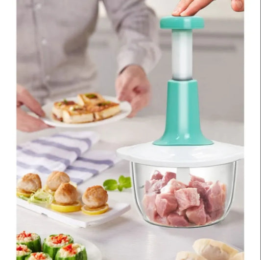 Hand Push Chopper Machine Food Processor for Home Appliances