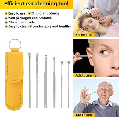 6PCS Air Wax Cleaning Kit – Professional Ear Cleaning Tools