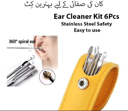 6PCS Air Wax Cleaning Kit – Professional Ear Cleaning Tools